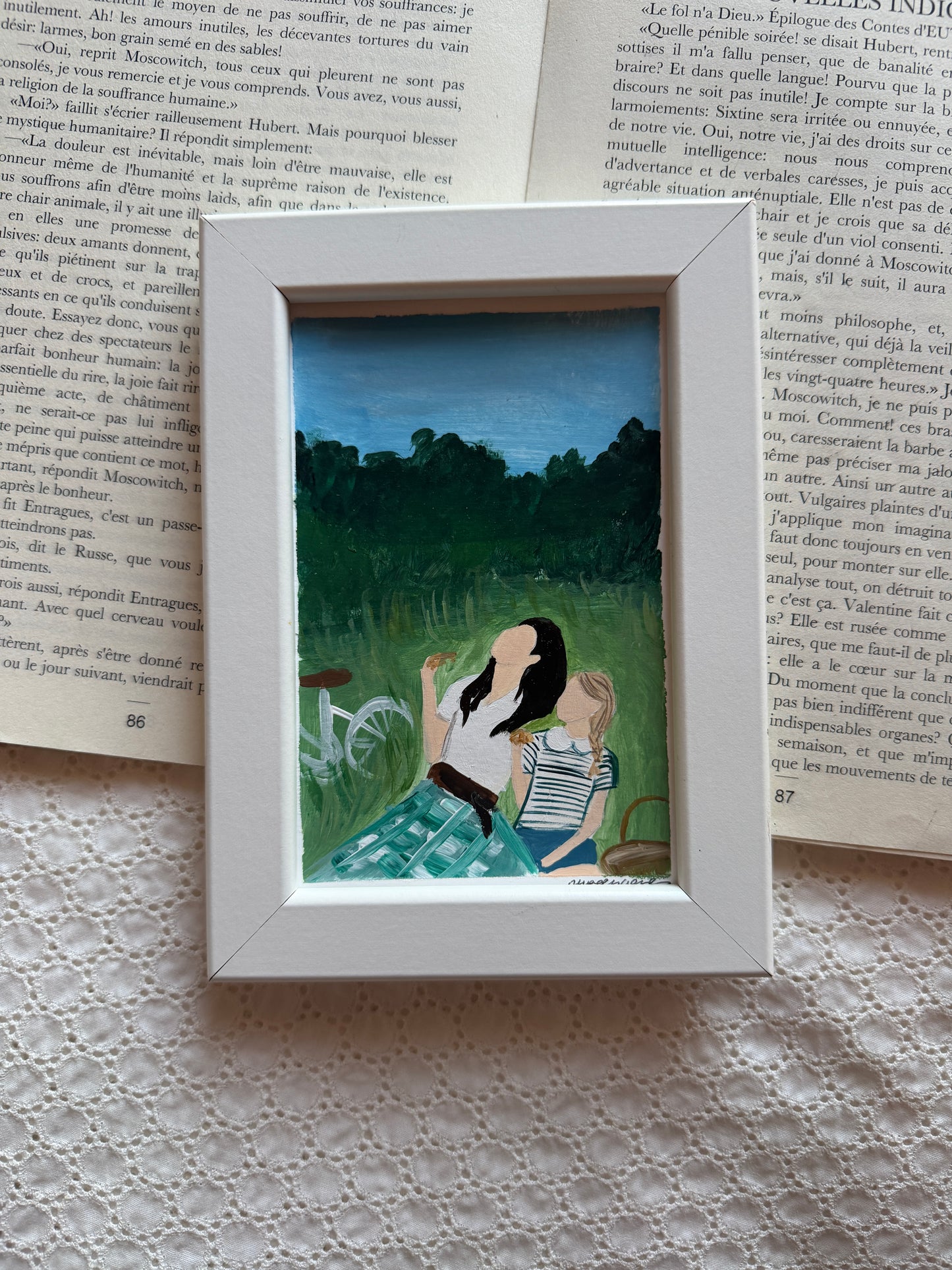 Mum and daughter 10x15