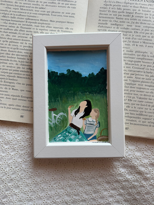 Mum and daughter 10x15