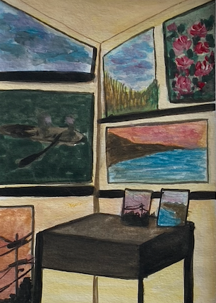 Interior Monet House 10x15