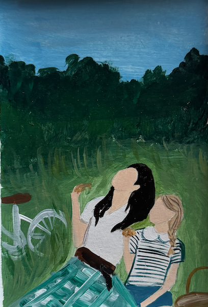 Mum and daughter 10x15