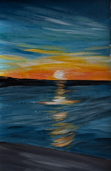 Dark Sunset 10x15