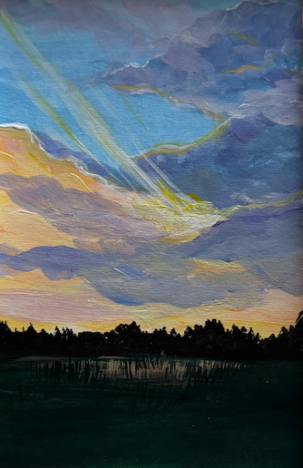 Morning Lights 10x15